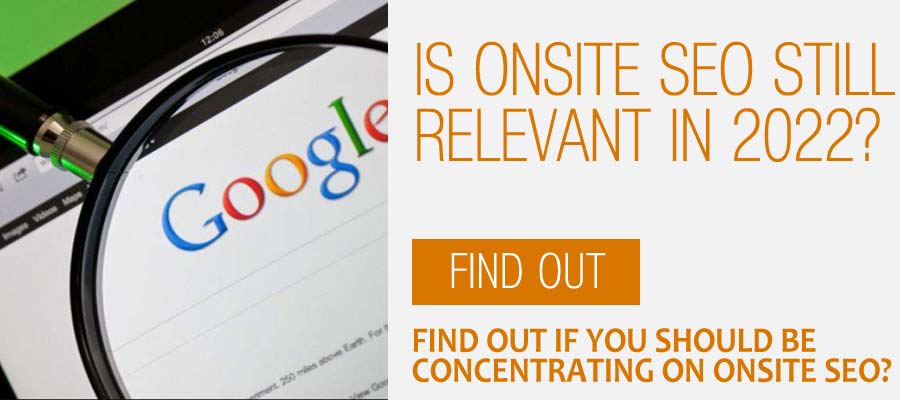 is onsite SEO still a thing?
